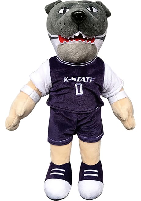 Forever Collectibles Purple K-State Wildcats 14 Inch Mascot Plush