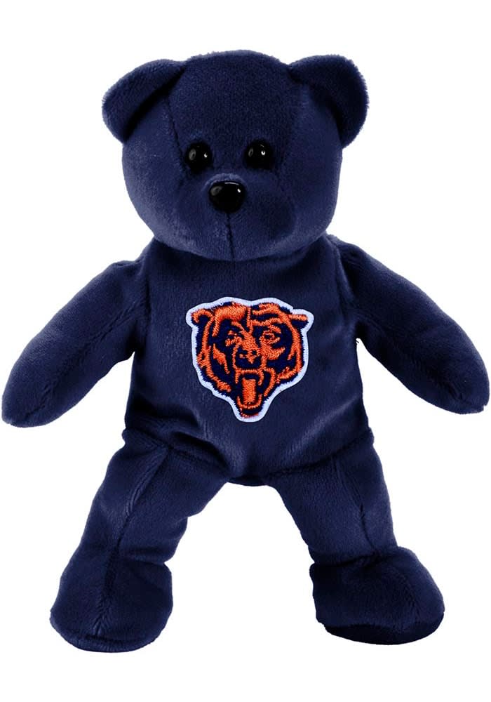 Forever Collectibles Chicago Bears Solid Bear Plush NAVY