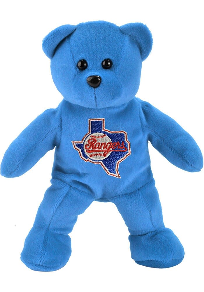 Forever Collectibles Texas Rangers ROYAL Solid Bear Plush