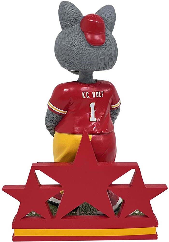 Kansas City Chiefs Red Mascot Superstar Bobblehead - 16054624
