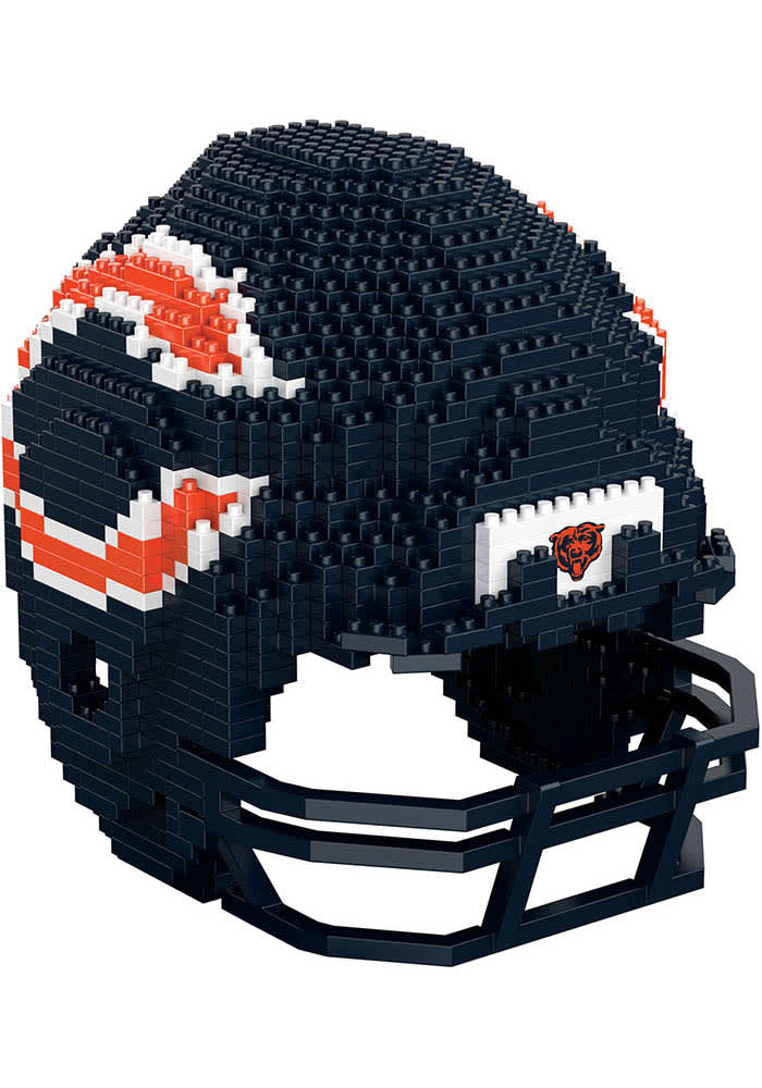 Chicago Bears Toy | Chicago Bears Building Blocks NAVY 3D Mini