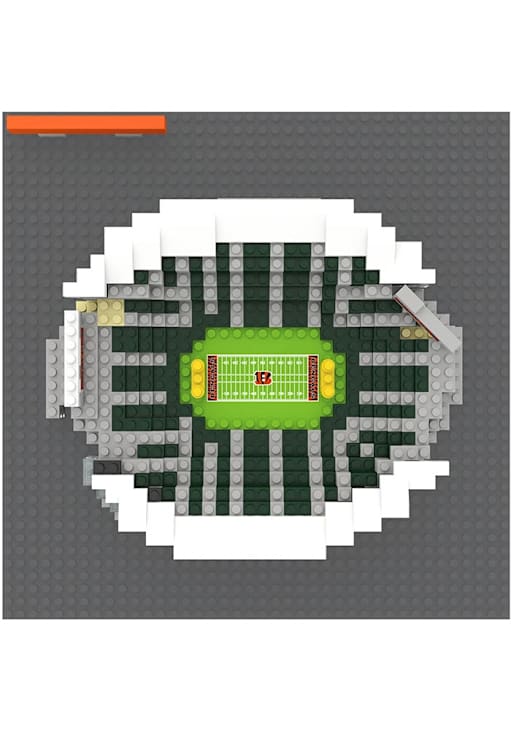 Forever Collectibles Cincinnati Bengals ORANGE 3D Mini BRXLZ