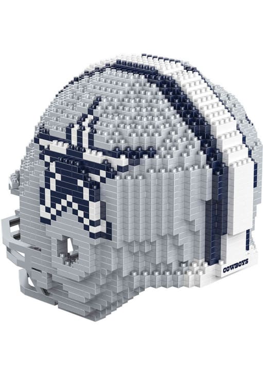 Forever Collectibles Dallas Cowboys 3D Mini BRXLZ Helmet Puzzle