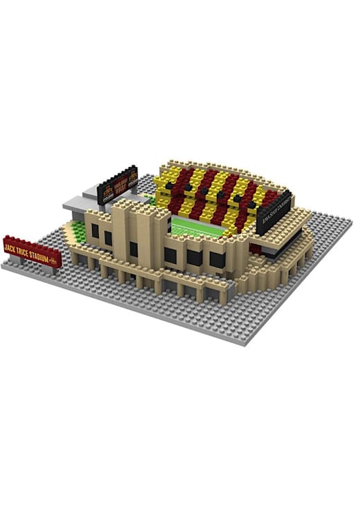 Forever Collectibles Iowa State Cyclones Red 3D Mini BRXLZ Stadium