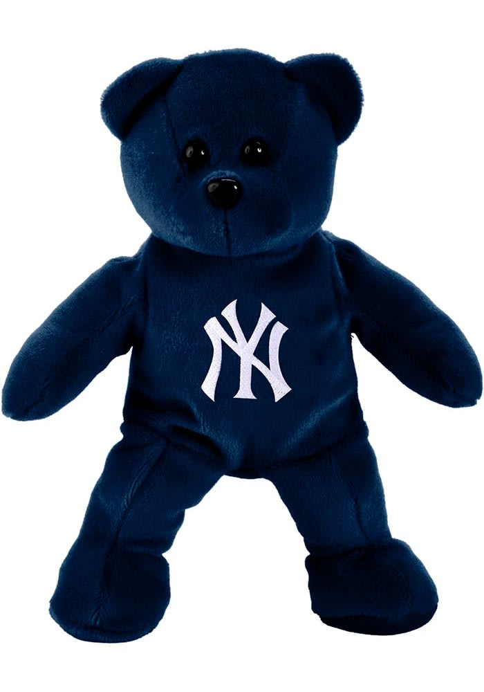 Forever Collectibles New York Yankees NAVY Solid Color Bear Plush