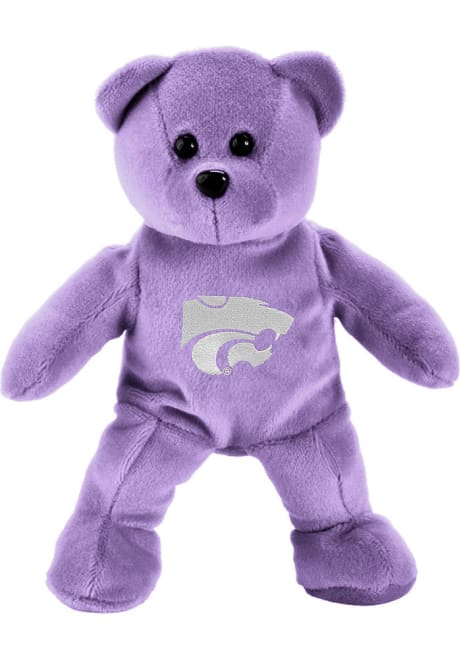 Forever Collectibles Purple K-State Wildcats Solid Color Bear Plush