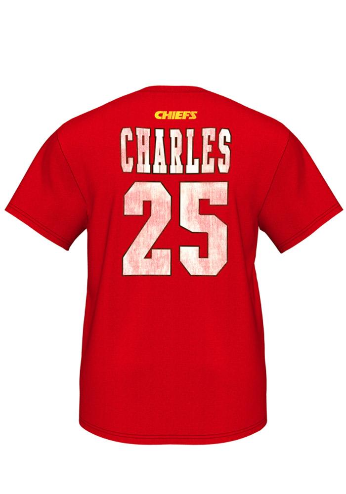 Jamaal Charles Chiefs Winning Side Short Sleeve Player T Shirt