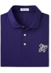 Main image for Mens Purple K-State Wildcats Tesseract Willie Short Sleeve Polo Shirt