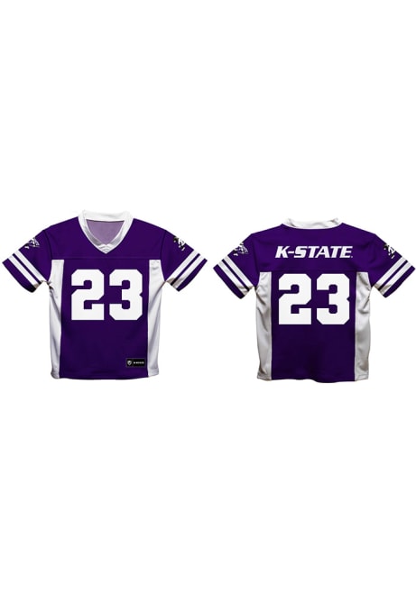 Toddler Purple K-State Wildcats Wilson Football Jersey Jersey