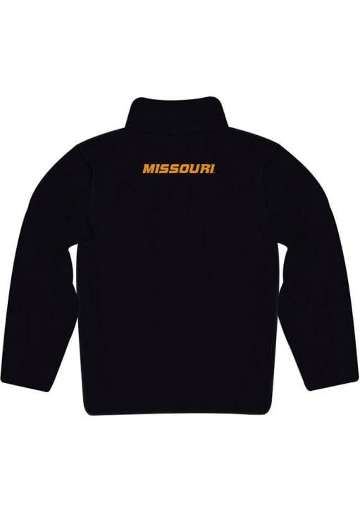 Vive La Fete Missouri Tigers Toddler Black Performance Quarter Zip Long Sleeve Qtr Zip