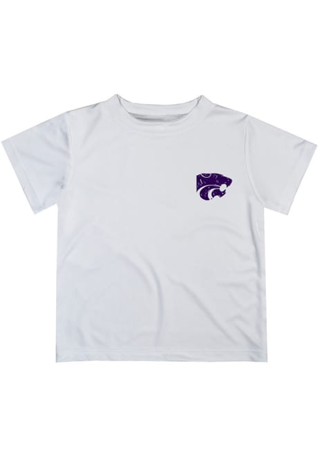 Infant K-State Wildcats White Vive La Fete Impressions Short Sleeve T-Shirt