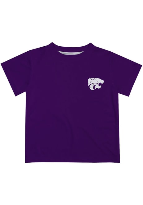 Infant K-State Wildcats Purple Vive La Fete Impressions Short Sleeve T-Shirt