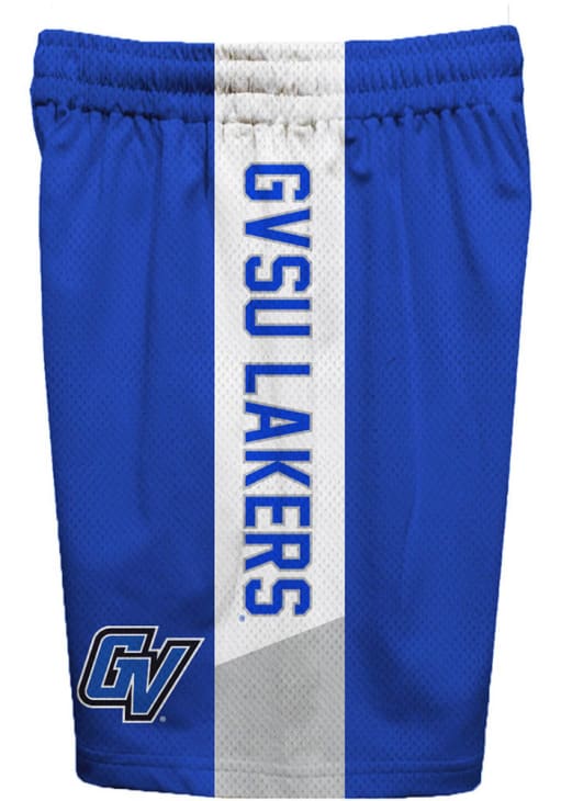 Vive La Fete Grand Valley State Lakers Youth Blue Mesh Athletic Shorts