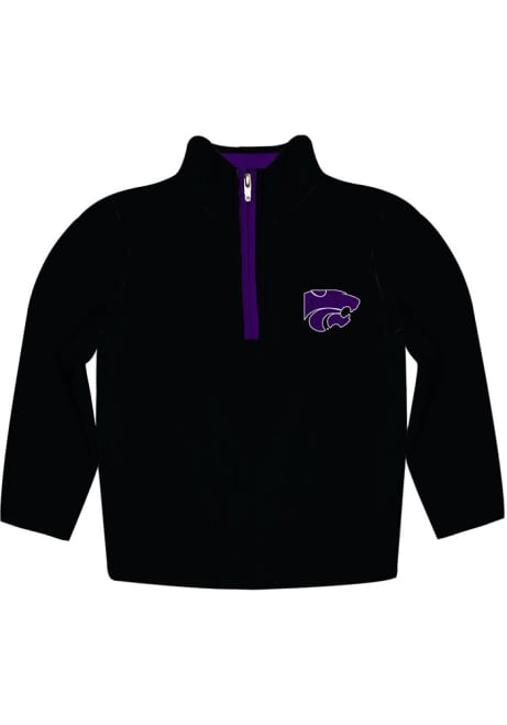 Toddler K-State Wildcats  Vive La Fete Impressions Long Sleeve Qtr Zip