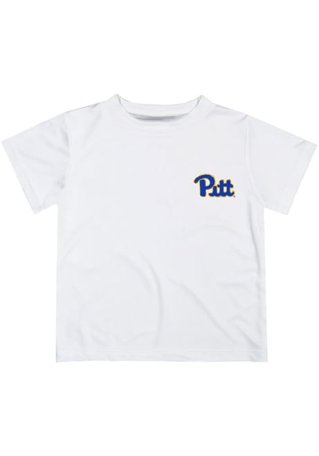 Toddler Pitt Panthers White Vive La Fete Impressions Short Sleeve T-Shirt