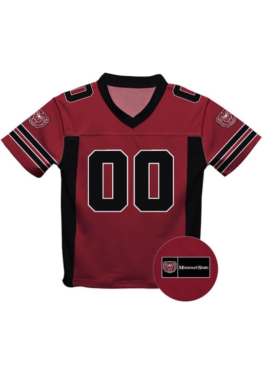Vive La Fete Missouri State Bears Toddler Maroon Mesh Football Jersey