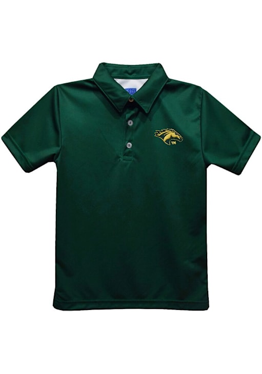 Cal Poly Racing Merch Vive La Fete Cal Poly Mustangs Toddler GREEN Team Short Sleeve Polo