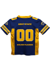 Main image for Vive La Fete Kent State Golden Flashes Toddler Blue Mesh Football Jersey