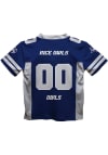 Main image for Vive La Fete Rice Owls Toddler Blue Mesh Football Jersey