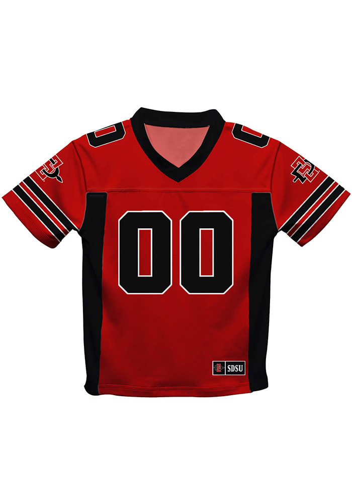 San Diego State Aztecs Aztecs Toddler Mesh Red Football Jersey