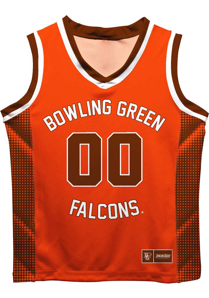 Bowling Green Falcons Youth ORANGE Mesh Basketball Jersey