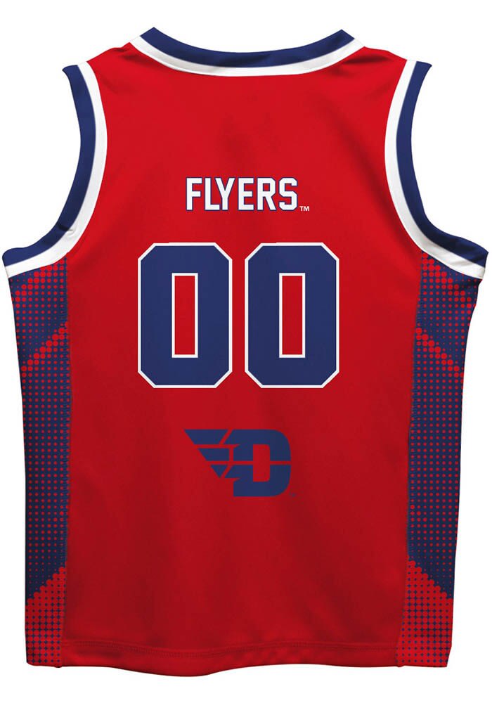 Vive La Fete Dayton Flyers Youth Mesh Red Basketball Jersey