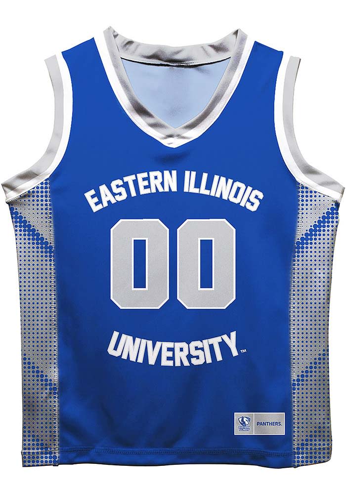 Eastern Illinois Panthers Youth BLUE Mesh Basketball Jersey