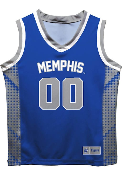 Memphis Tigers Youth BLUE Mesh Basketball Jersey 16167063