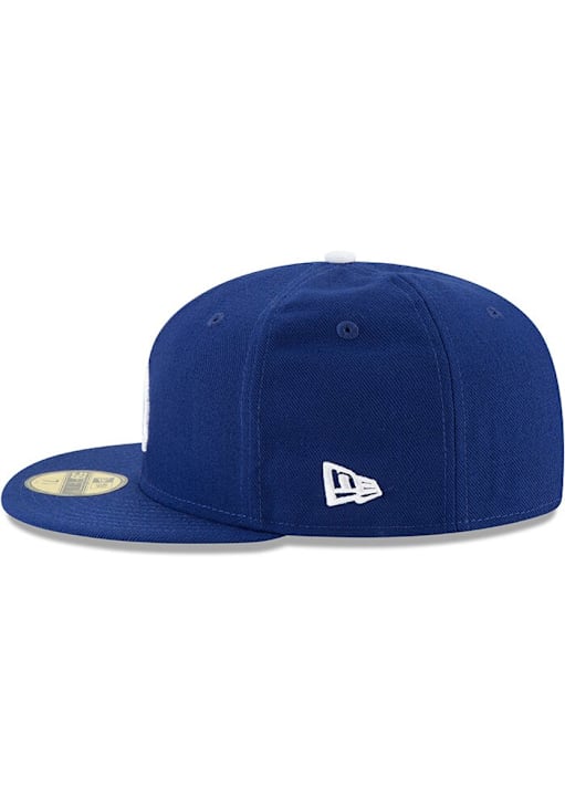 New Era Los Angeles Dodgers Mens Blue 2025 Game World Series Champions Side Patch 59FIFTY Fitted H..