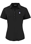 Main image for Womens Northwestern Wildcats Black Cutter and Buck Forge Eco Polo Short Sleeve Polo Shirt