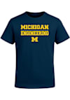 Main image for Toddler Navy Blue Michigan Wolverines School of Engineering Short Sleeve T-Shirt