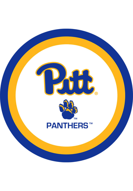 Blue Pitt Panthers 7 Inch 12 Pack Paper Plates