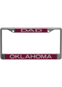 Oklahoma Sooners Dad License Frame