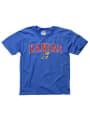 Kansas Jayhawks Youth Blue Midsize T-Shirt