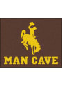 Wyoming Cowboys 60x71 Man Cave Tailgater Mat Outdoor Mat