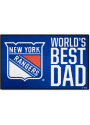 New York Rangers Starter Worlds Best Dad Interior Rug