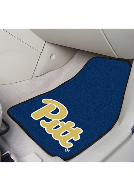 Pitt Panthers Blue Sports Licensing Solutions 2-Piece Carpet Car Mat