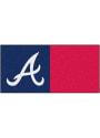 Atlanta Braves 18x18 Team Tiles Interior Rug