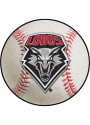 New Mexico Lobos 27` Baseball Interior Rug