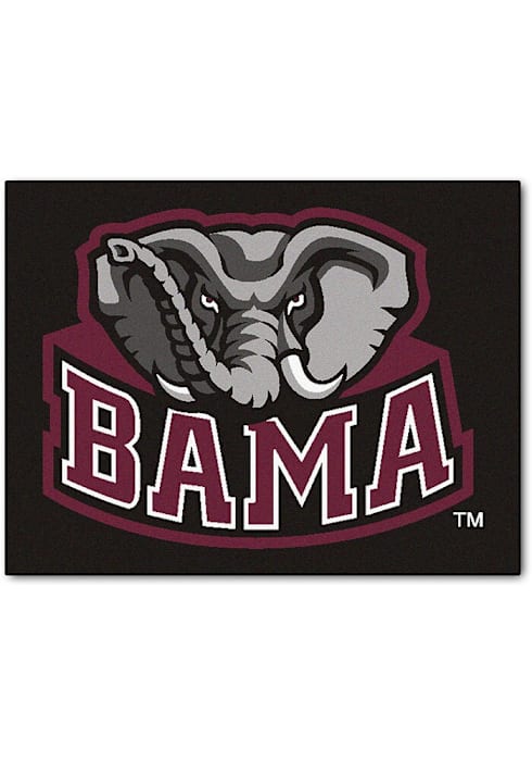 Alabama Crimson Tide 34x45 All Star Interior Rug