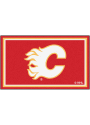 Calgary Flames 4x6 Interior Rug