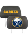 Sports Licensing Solutions Buffalo Sabres 10x13 Head Rest Auto Head Rest Cover - Black