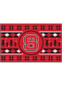 NC State Wolfpack 19x30 Holiday Sweater Starter Interior Rug