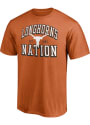 Texas Longhorns Block Party T Shirt - Burnt Orange