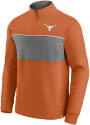 Texas Longhorns Primary 1/4 Zip Pullover - Burnt Orange