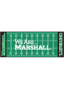 Marshall Thundering Herd 30x72 Football Field Runner Interior Rug