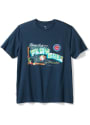Chicago Cubs Tommy Bahama Play Ball Fashion T Shirt - Navy Blue