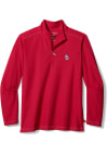 Main image for Tommy Bahama St Louis Cardinals Mens Red Sport Emfielder 2.0 Long Sleeve 1/4 Zip Pullover