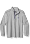 Main image for Tommy Bahama Kansas City Royals Mens Grey Sport On Deck Long Sleeve 1/4 Zip Pullover