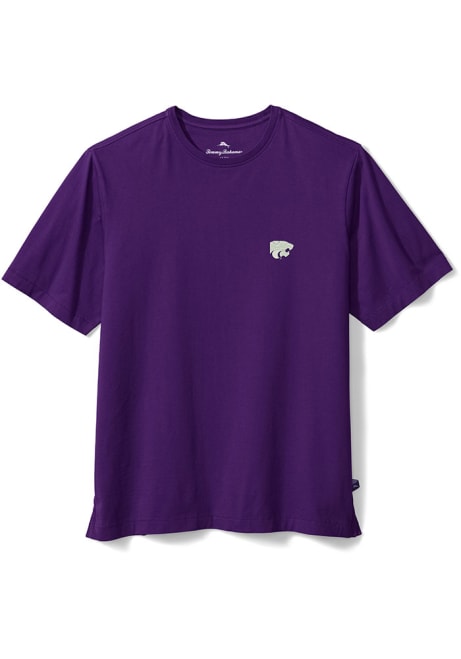 K-State Wildcats Purple Tommy Bahama Sport Bali Skyline Short Sleeve Fashion T Shirt